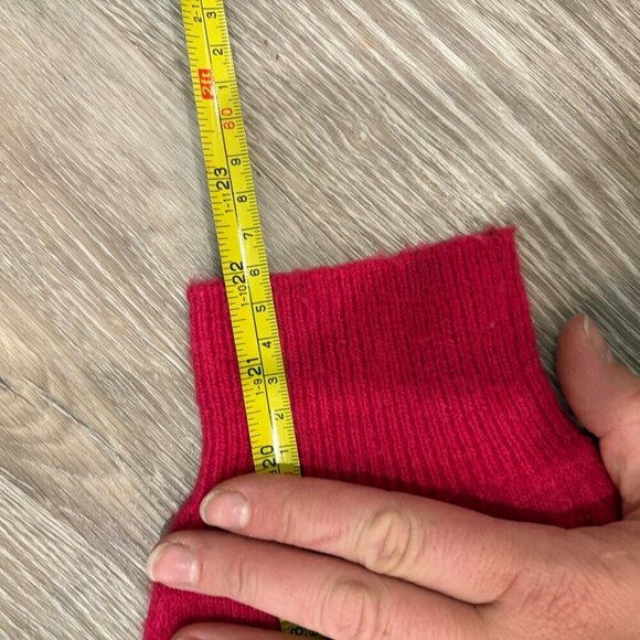 H&M Soft Pink Oversized Knit Sweater sz L - Picture 5 of 7